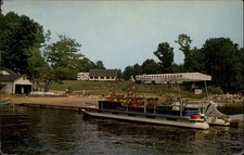 Salvation Army Nathan Hale Camp South Coventry Connecticut vintage postcard s991