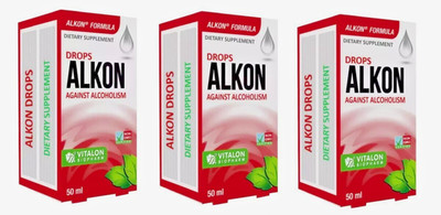 3X ALKON bewirkt Abstoßung gegen Alkohol und Übelkeit, reduziert Aggressionen...