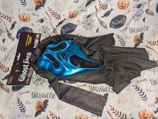 Ghost Face Mask Metallic Blue - Easter Unlimited - Funworld 2014 Scream 4