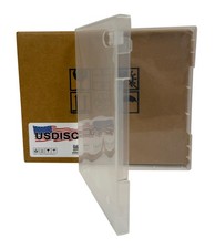 USDISC Storage Stamp Cases Chubby, Style 1, 21mm Clear Mount Clear Lot