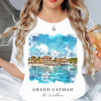 Grand Cayman Unisex Shirt Travel Gift Caribbean Trip Lover Souvenir Tee