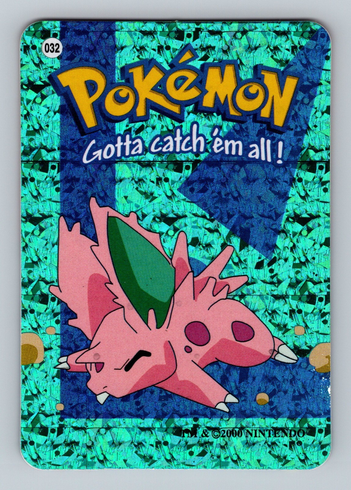 Pokemon Card - Nidoran #032 - Vending Machine - Holo