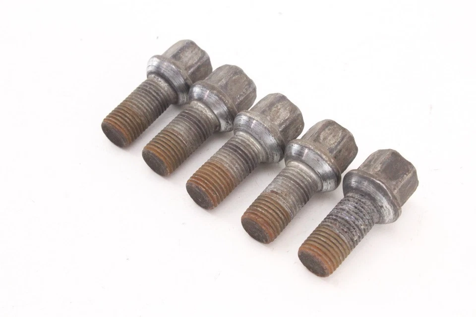 05-16 Volkswagen Jetta llanta tuerca perno (juego de 5) OEM Foto 3 de 4