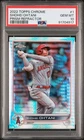 2022 Topps Chrome SHOHEI OHTANI #1 Batting Prism Refractor GEM MINT PSA 10