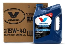 Valvoline Premium Blue Gen2 15W40 Diesel Engine Oil; Case of 3 -1 Gal Bottles