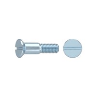 Din 923 Flachkopfschraube M6X25 Edelstahl A1 Blank Schlitz M. Ansatz O.