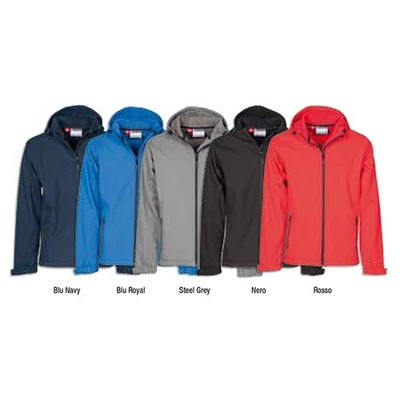 Outfit - Ergonomische SoftShelljacke Gale Payper Farbe Blau Größe 2XL