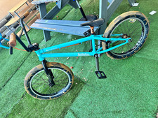Haro BMX Bike 20in Blue/Black Frame, Tan Tyres, BMX Bar, Mech Rim Brake