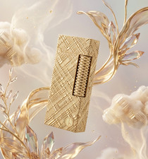 Luxury Gold  Heavy  Cigar Lighter  Petrol With Side Roller