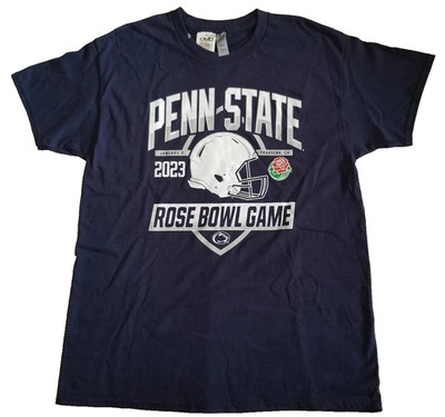 PENN STATE Nittany Lions Rose Bowl Game 2023 Graphic T-Shirt Size L