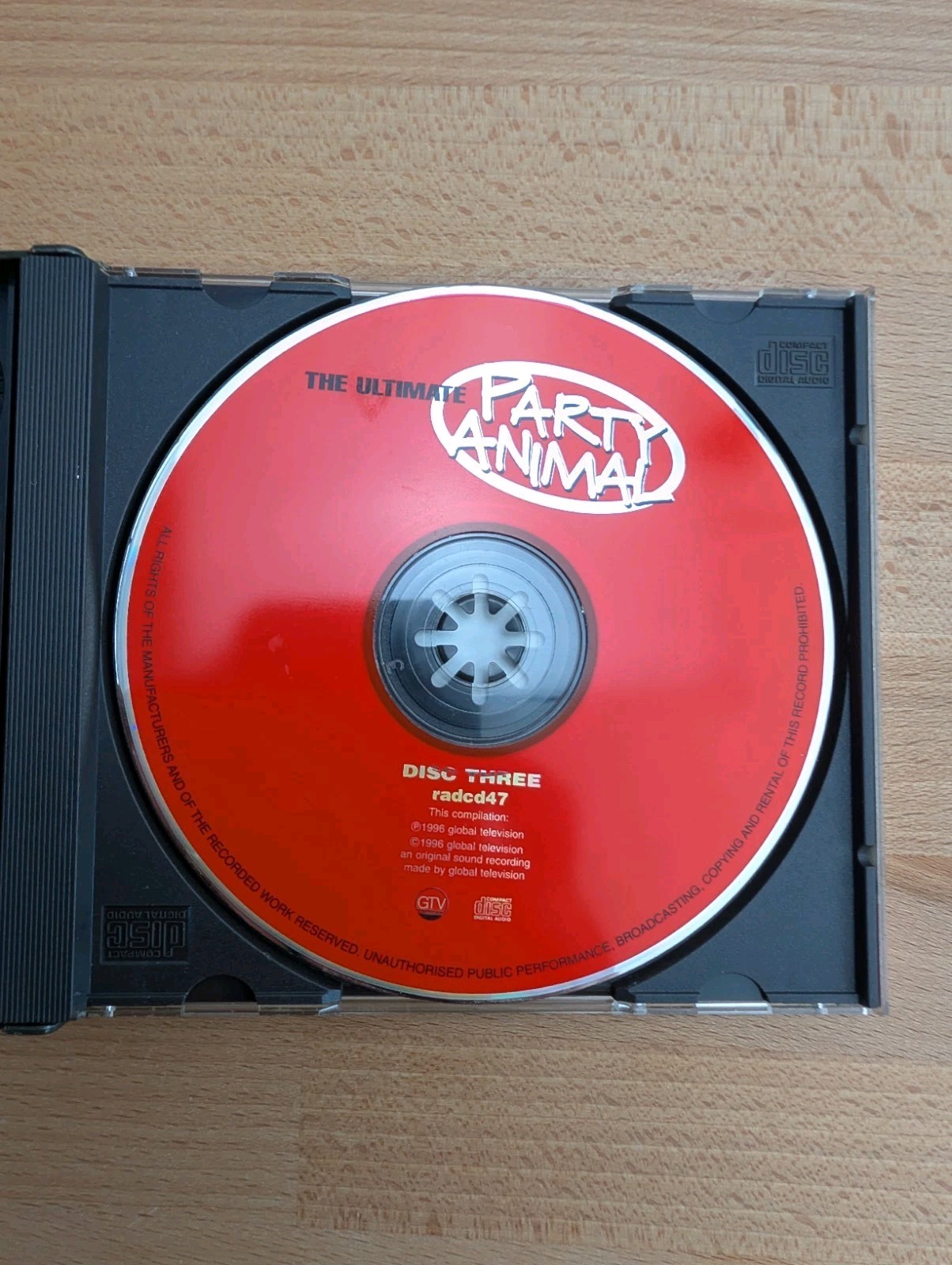 CD Album The Ultimate Party Animal 3 Cd Disc Set Various Artists image 7