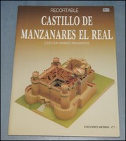 Ediciones Merino Modellbaubogen - Castillo De Manzanares El Real , 1:200