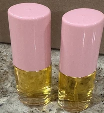 2 Lot Of Coty L'Aimant Cologne Spray  .375 oz