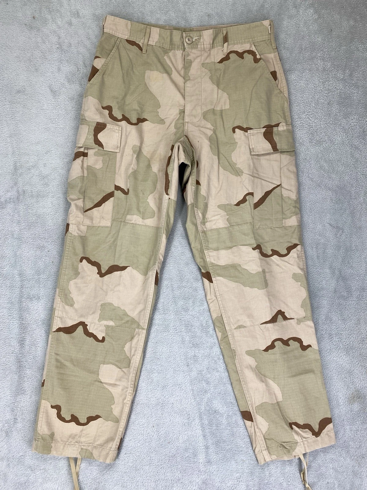 US Army Pants Mens 36x33 Cargo Desert Camouflage Utility Uniform (Year 2000) VTG