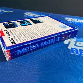 Mega Man 4 (Nintendo NES, 1991) Authentic Original Box & Manual Only (No Game)