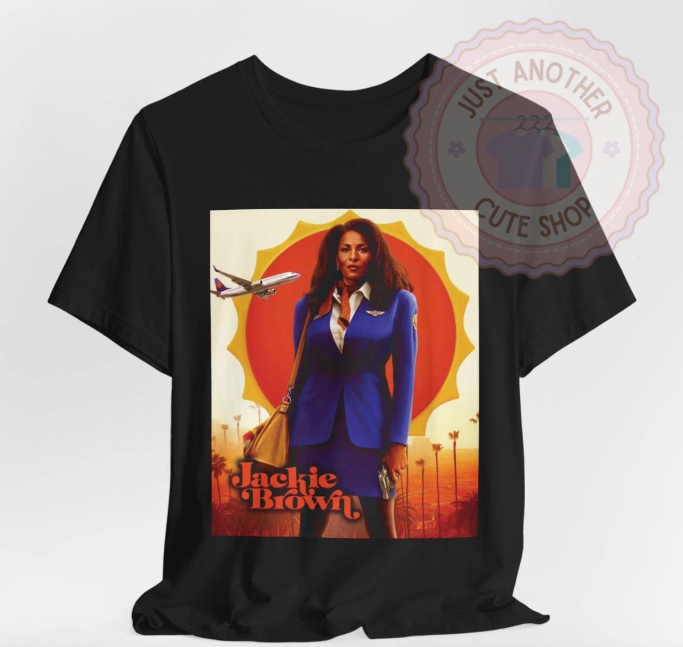 Jackie Brown Movie Poster T-Shirt ✩ 90's Vintage Cinema! ♡ Quentin Tarantino!