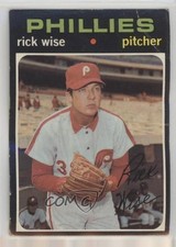 1971 Topps Rick Wise #598 qp4