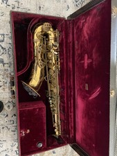 Selmer Mark VII Professional Gold Tenor Saxophone road-tested 1976 