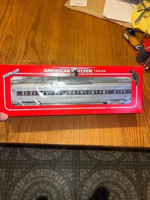 American Flyer New 6-48942 Silver Flash VistaDome passenger car 962 Hamilton