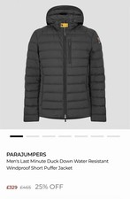 Parajumpers Last Minute Down Jacket Medium