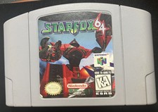 STAR FOX 64 Nintendo 64 N64 Authentic Game Cartridge, Rated K-A