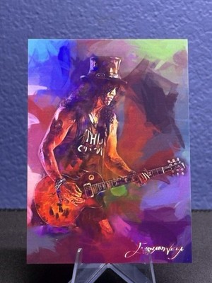 Slash #8 10-year Anniversary LT ED - 34/50 Hand Signed Edward Vela Iconic Gibson