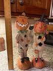 Lot of  2 BETHANY LOWE XL 17"  Halloween Pumpkin Figurines - RARE!!! — photo 3