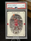 1998 SP AUTHENTIC MICHAEL JORDAN Card #2 PSA 9 MINT Chicago BULLS HOF NBA