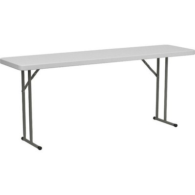 6' Plastic Folding Training & Event Table Rectangular Folding Training Table