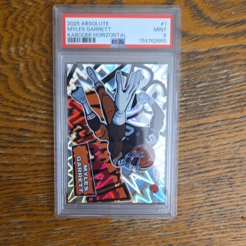2025 Panini Absolute Myles Garrett Base (PSA 9)