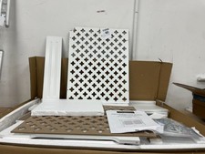 Vida Designs Oxford Radiator Cover Medium - White