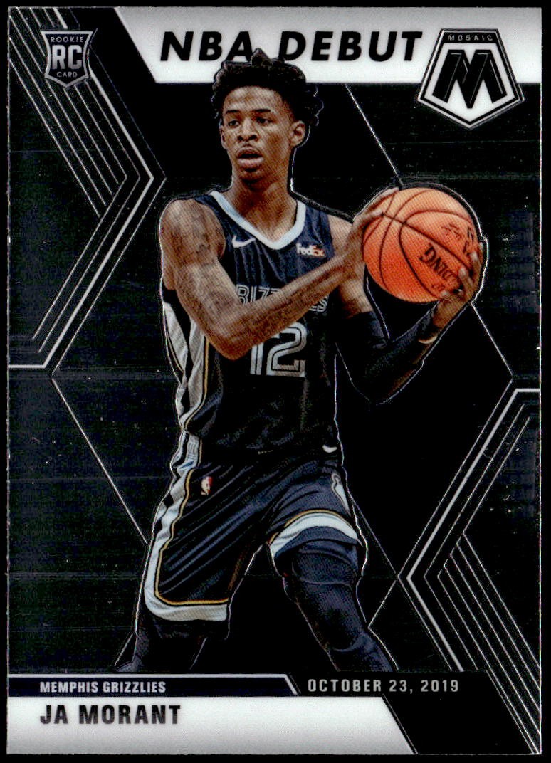 2019-20 Panini Mosaic #274 Ja Morant Rookie E1