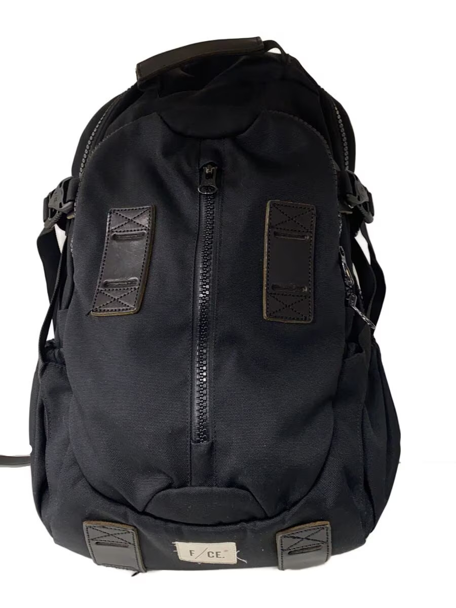 F CE Backpack Canvas Black Solid Color - image 1
