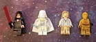 LEGO Star Wars Dark Millennium Falcon 75389 Minifigures lot Jedi Vader, Set of 4