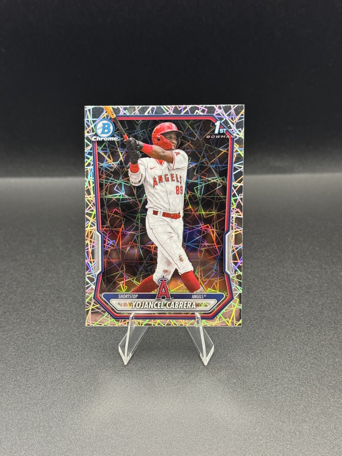 2026 Bowman Chrome - Prospects Yojancel Cabrera #BCP-3 Laser Refractor (RC)