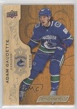 2018-19 Upper Deck Engrained Rookies 267/299 Adam Gaudette #99 2o7