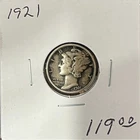 1921 Mercury Dime - Semi Key - Higher Grade