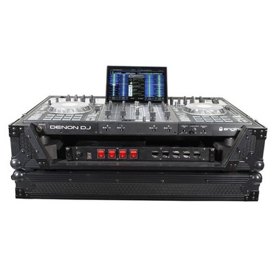 ProX XS-PRIME4 WBL ATA Road Case w/Wheels for Denon Prime 4 Standalone DJ System
