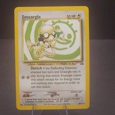 Smeargle Rare 30/75 Neo Discovery Unlimited LP on eBay