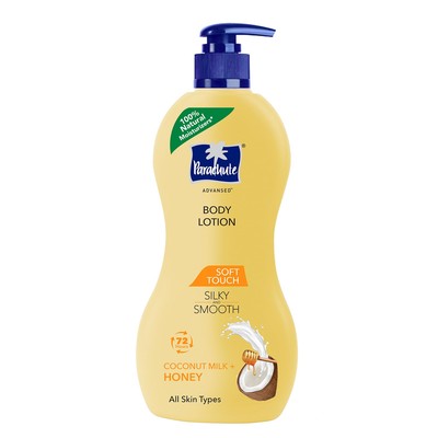 Parachute Soft Touch Body Lotion 400ml | Non-Sticky 72H Moisture For All Skin