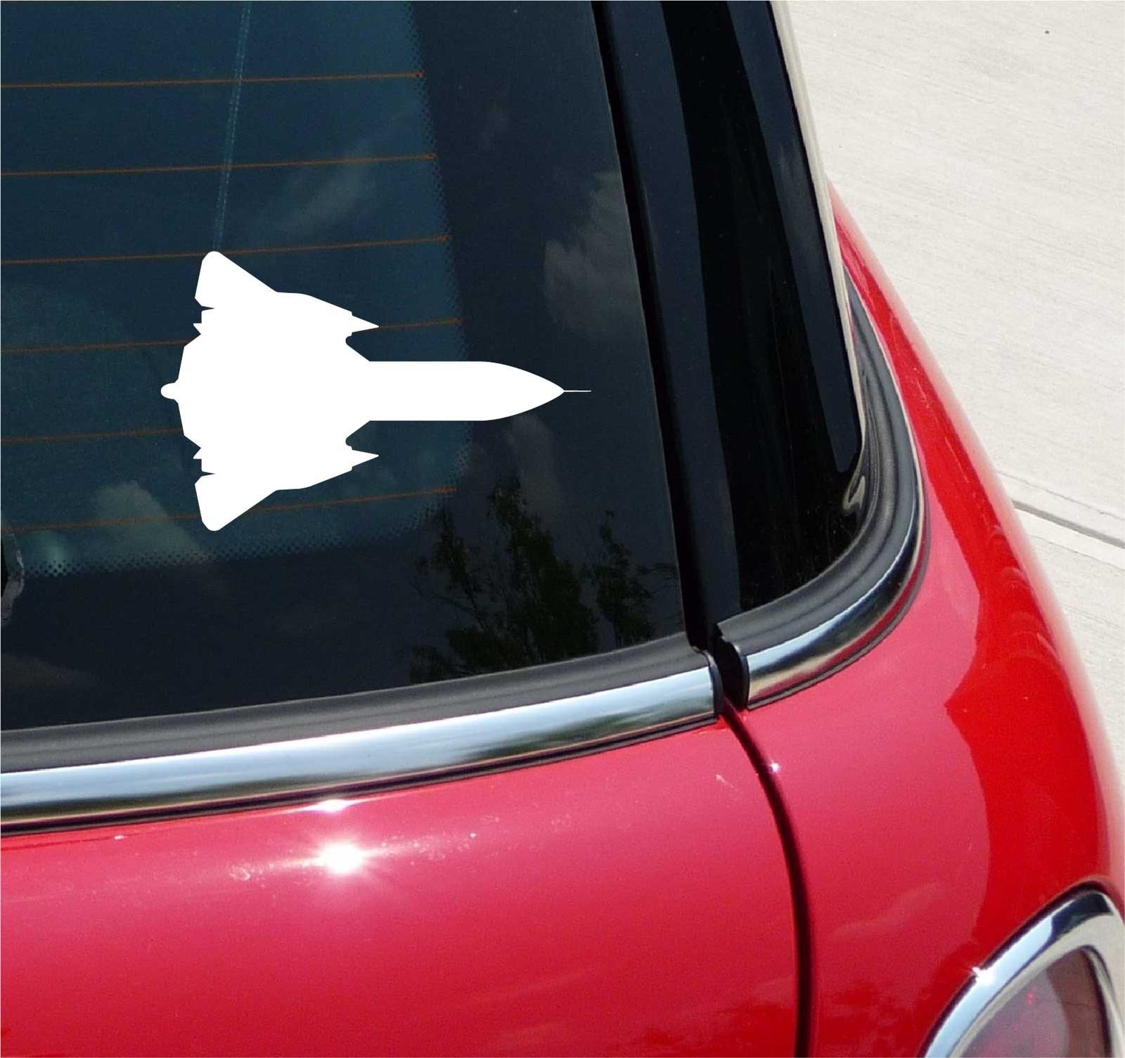 SR71 Blackbird Spy Plane USAF Air Force Graphic Decal Sticker for Car or Wall