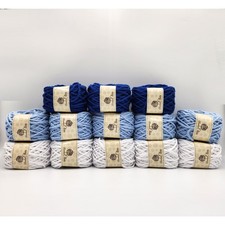13 Balls Macrame Cotton Cord 7 mm Crochet Knitting Yarn Baskets Wall Decor