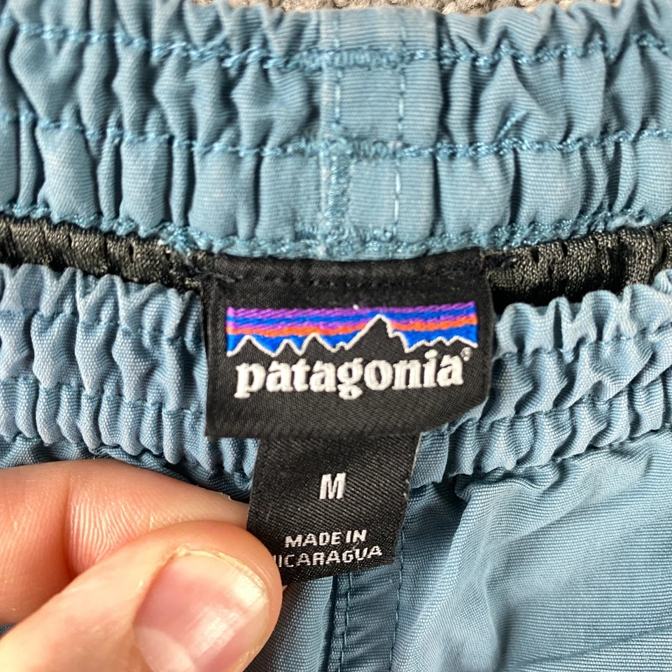 Pantalones cortos de surf Patagonia para hombre talla M elásticos ligeros azules Foto 4 de 4