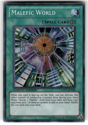 Malefic World Secret Rare Bonds Beyond Time Movie Pack YMP1-EN008 NM