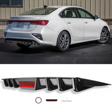Car Rear Bumper Diffuser Lip Spoiler Splitter Body Kit For Kia Optima Forte