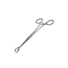 Forester Slotted Forceps with Ratchet - LionGothic Body Piercing Tools