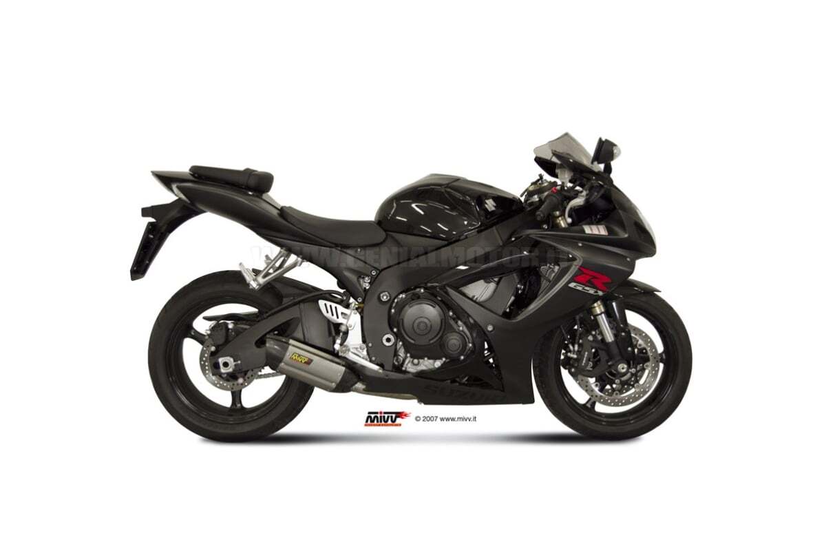 Mivv Exhaust Muffler Suono Stainless Steel for Suzuki Gsx-R 750 2006 > 2007