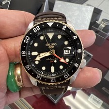Authentic Seiko 5 Sports SSK036 GMT Automatic Watch 10m Black Dial SPECIAL DEAL
