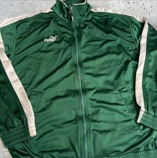 PUMA Vintage Windbreaker Jacket Green Size S