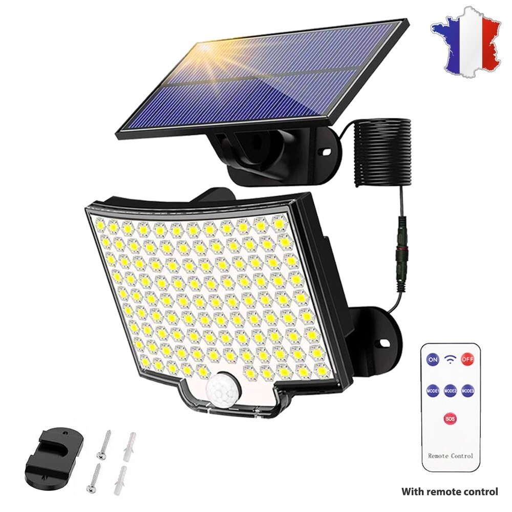 Lampe solaire murale pour éclairer une entrée sombre sans travaux électricité